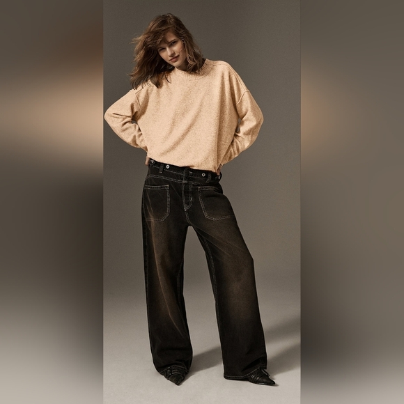 NWOT We The Free Palmer Cuffed Jeans - Picture 7 of 12